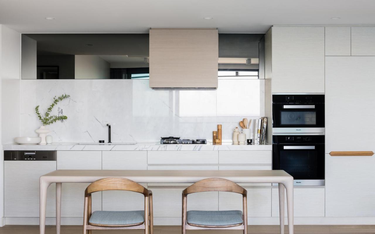 The Langham, Gold Coast And Jewel Residences Buitenkant foto A modern kitchen